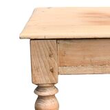 Raw wood farm table 1920