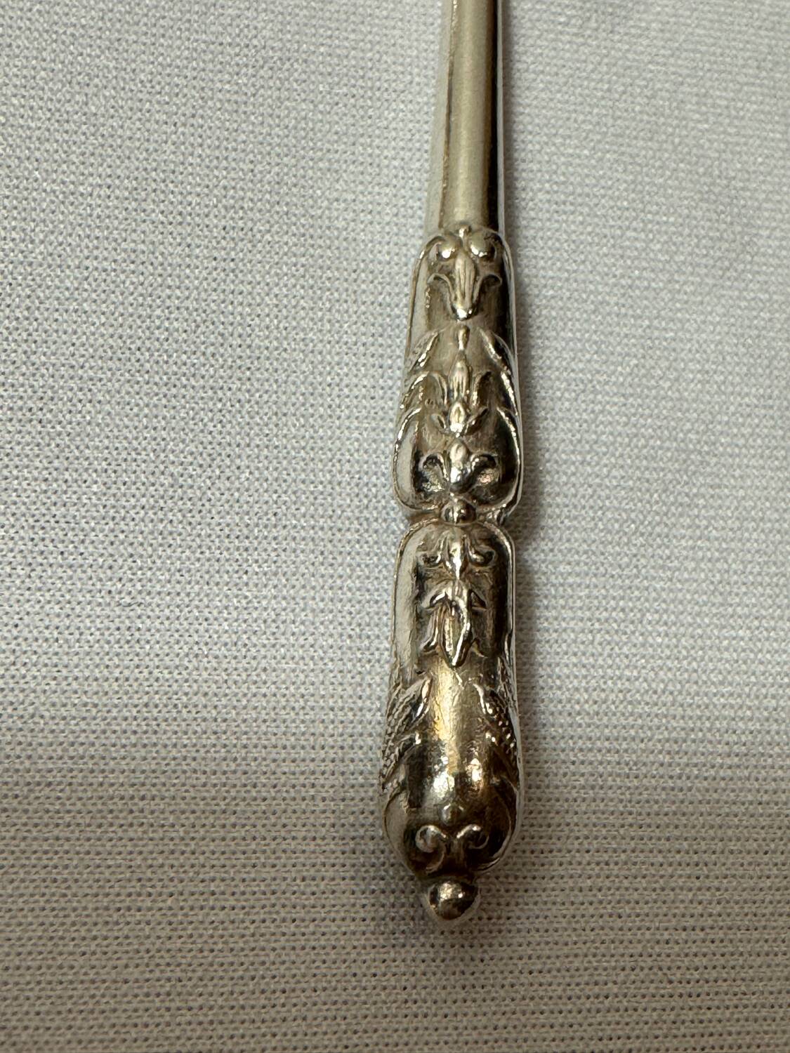 Set of 10 small Boulenger spoons in silver-plated metal
