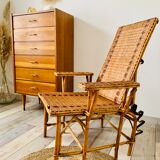 Antique chaise longue