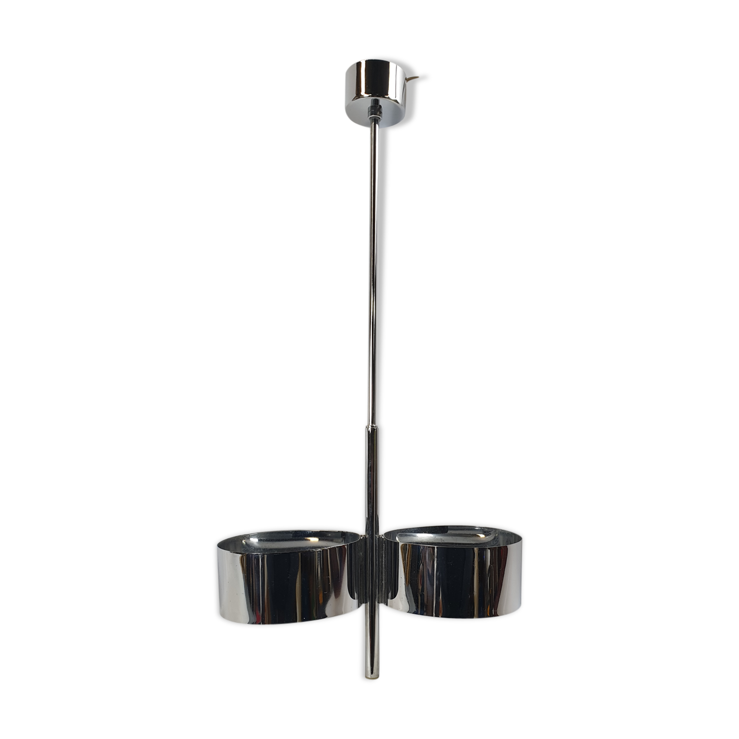 Vintage 70 chromed pendant light