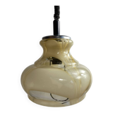 Glass pendant light, 1970s, Murano glass