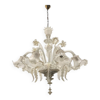 Large Venetian Murano Glass Chandelier 1960’s