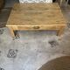 Table basse de ferme bois massif Augusta