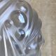 Vase en verre soufflé-moulé Art Déco signé Degué