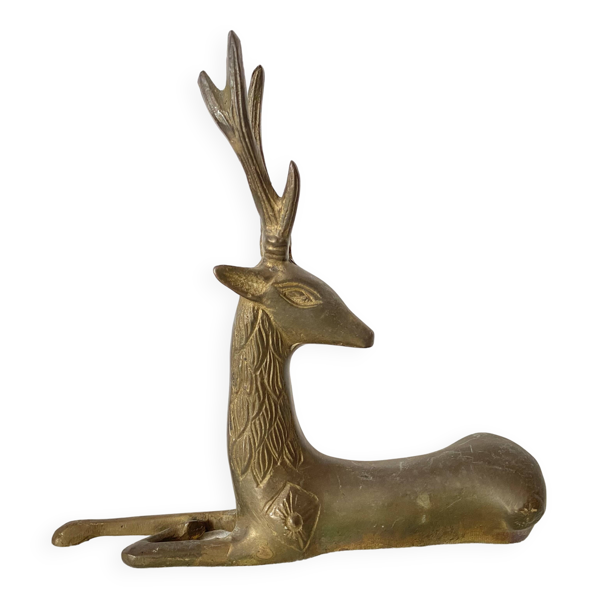 Brass deer