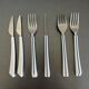 6 place settings Nathalie Georges for Air France 1980