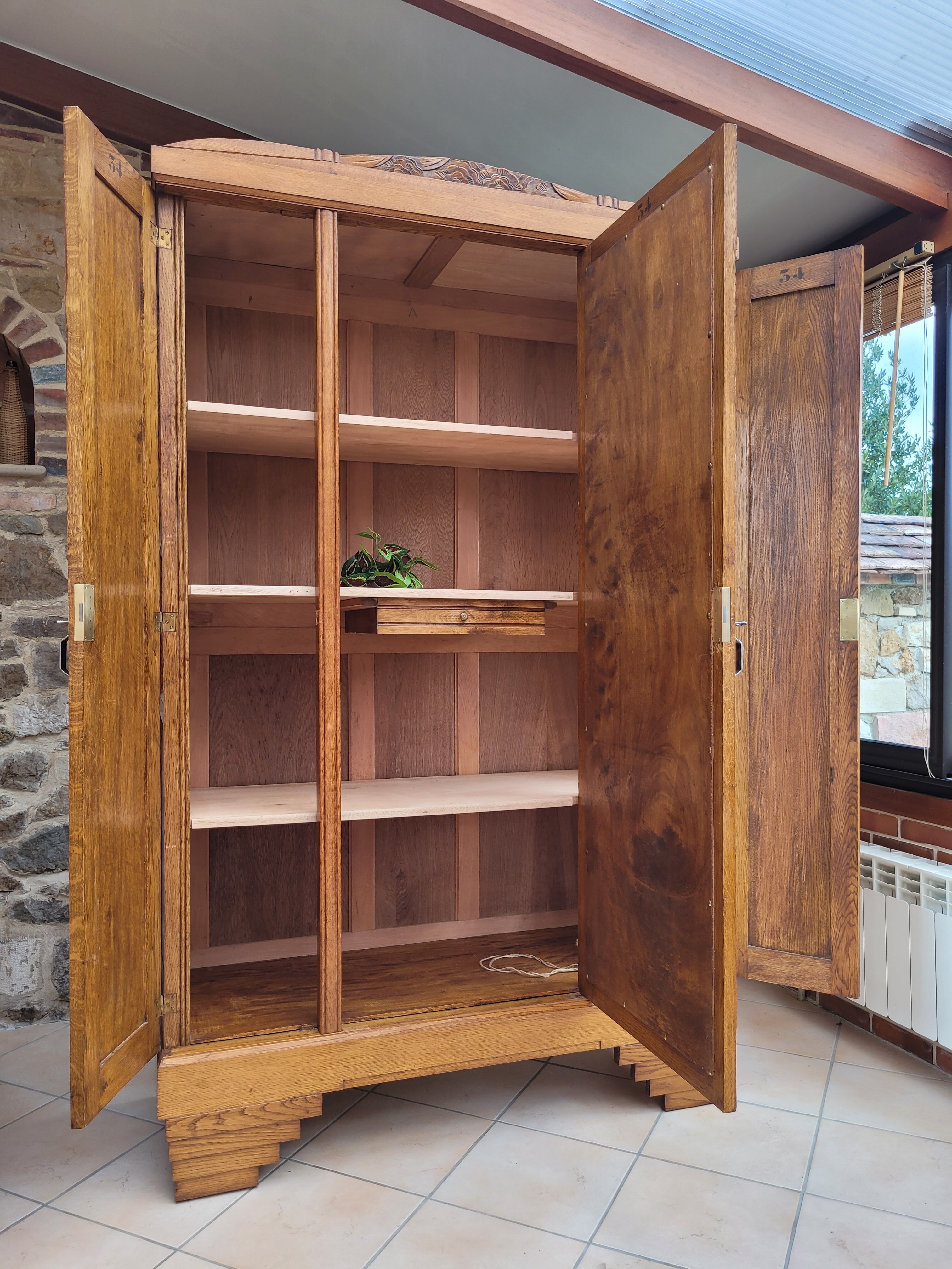 Parisian art deco wardrobe