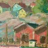 “Fiskeläge Bohuslän” by Göte Johansson