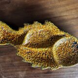Large Flat Fish Appetizer - Fat Lava Vallauris Earthenware 47 / 25 cm