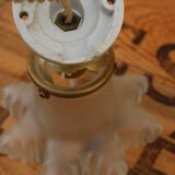 Wall light tulip and porcelain