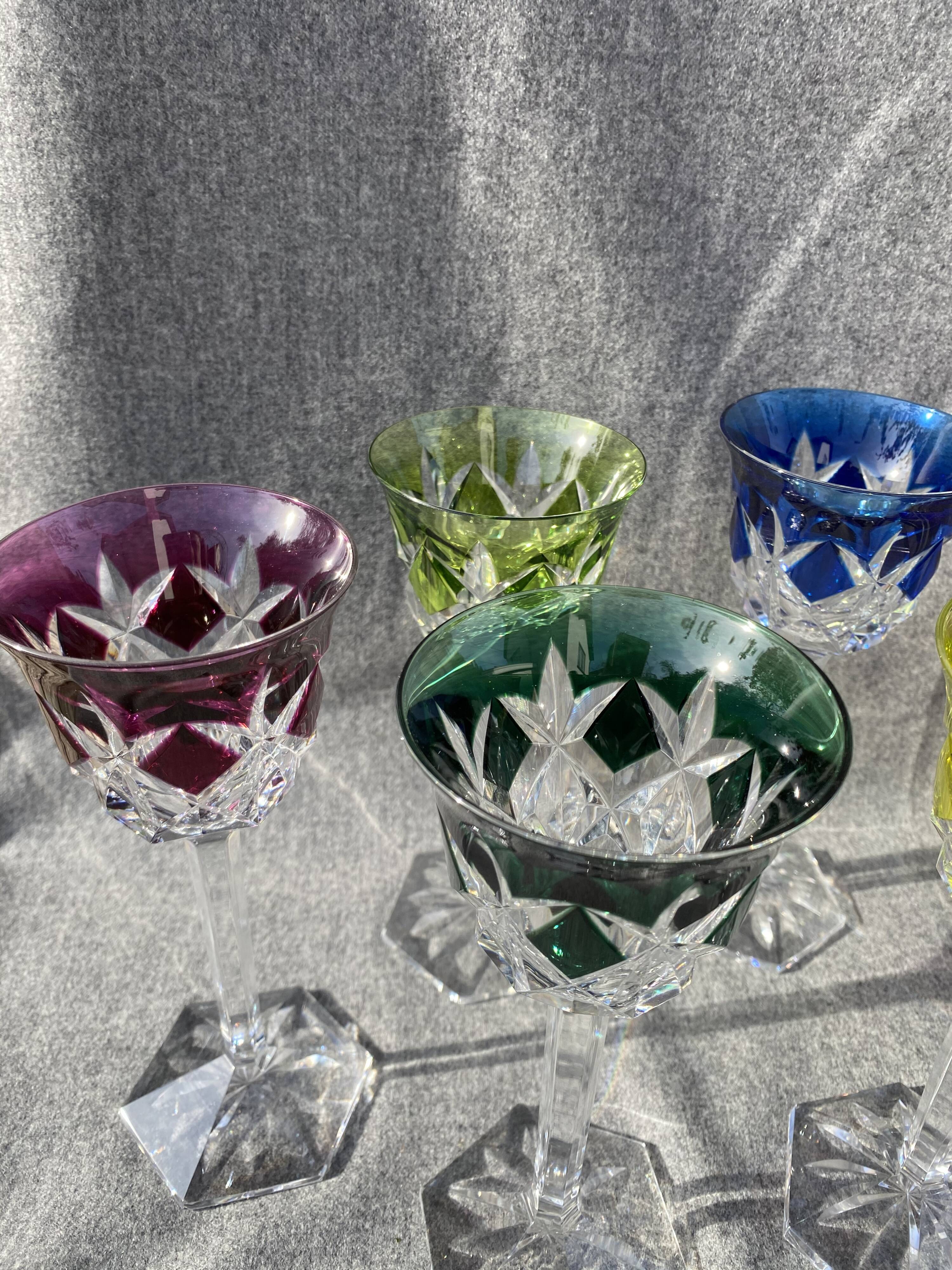 Val Saint Lambert glasses