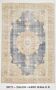 7x10 Turkish Classic Pattern Blue Beige Vintage Rug, 210x324Cm