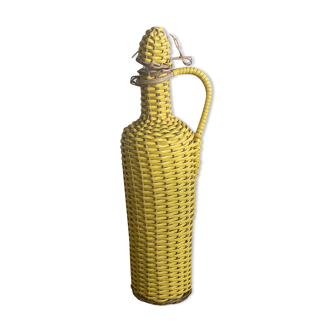 Bouteille scoubidou année 60