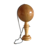Old bilboquet in varnished wood / vintage 60s-70s