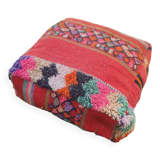Moroccan carpet pouf