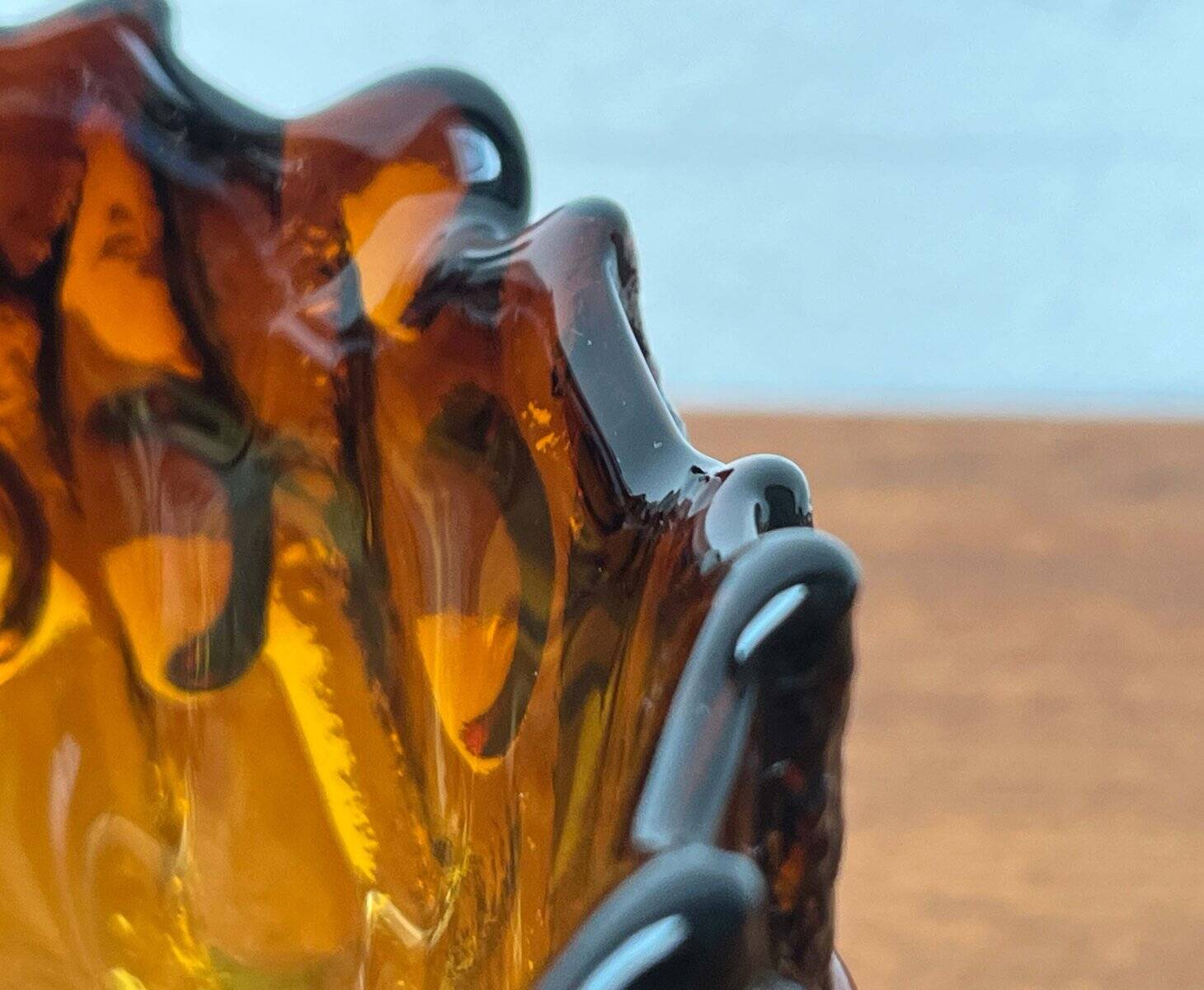 Mid-Century Modern Art Glass Tree Bowl by Kai Blomqvist for Kumela, Finland, 1960s