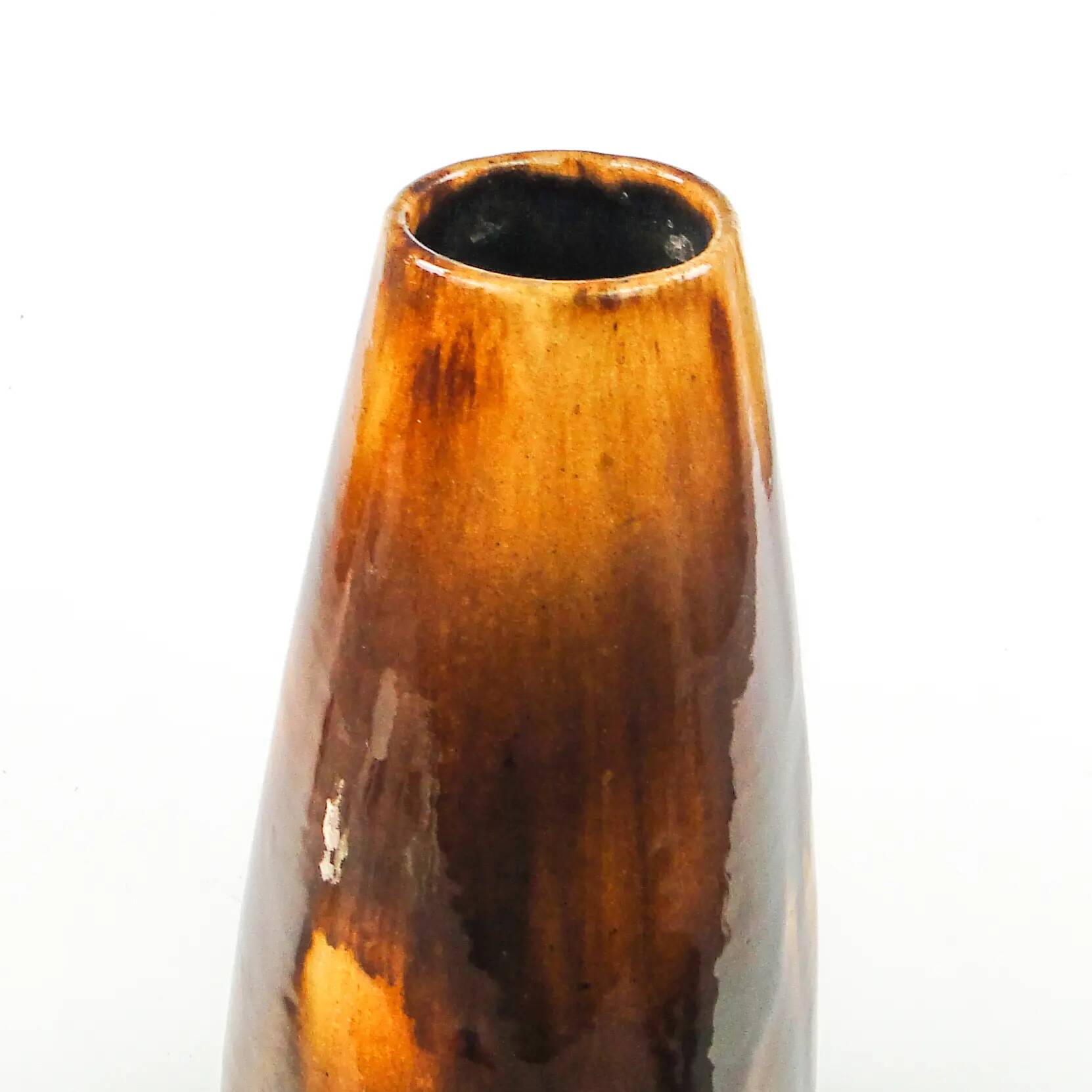 Vase, Polish modernism, ceramics, Milenium Cooperative, Poland, 1970s
