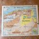 Carte scolaire N°11/11bis Algérie et Tunisie / Politique et physique Vidal-Lablache - Armand Colin