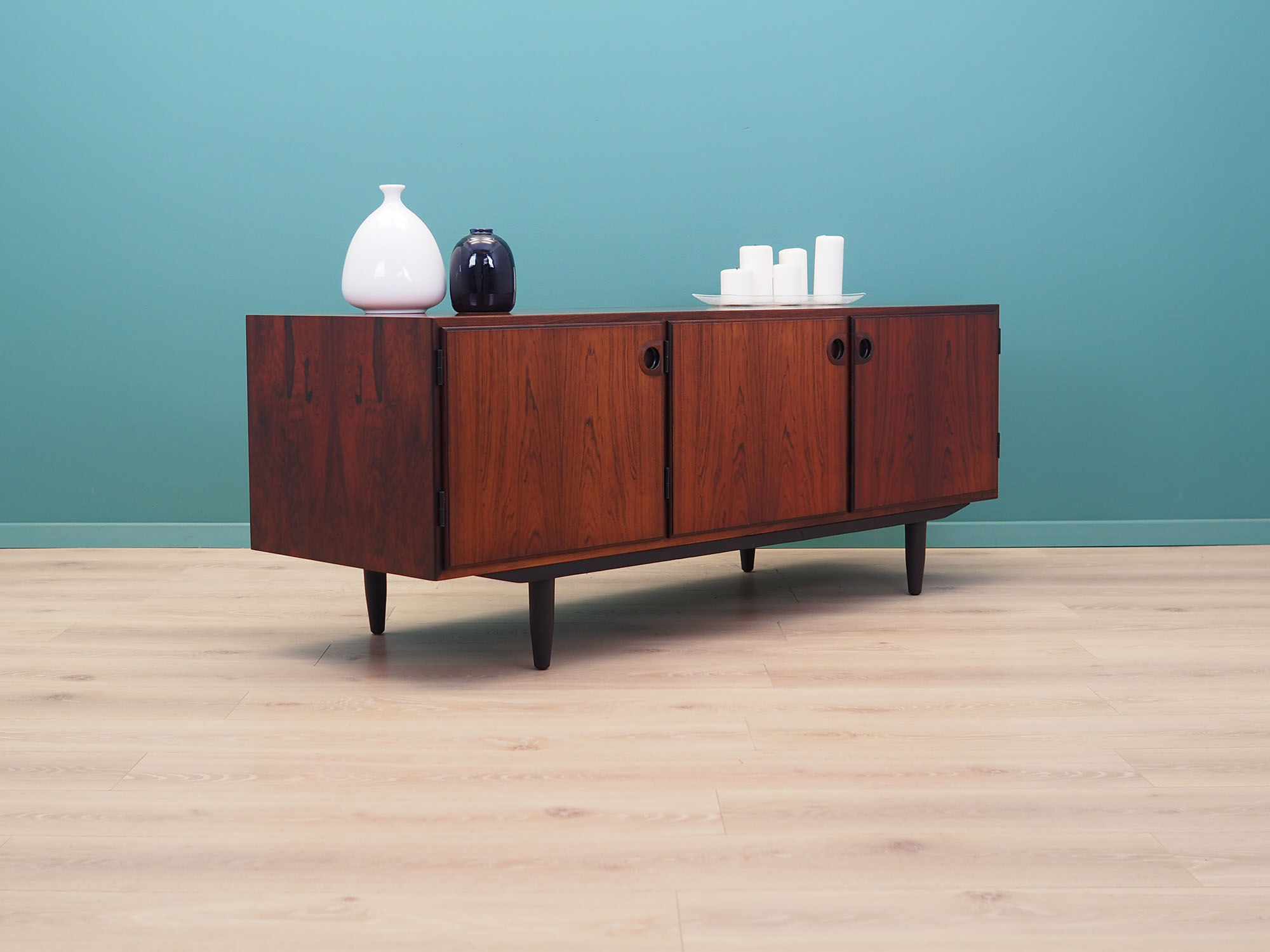 Sideboard in rosewood, Danish design, 70s, designer: Svend Langkilde