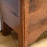 Important oak chest – late 19th century