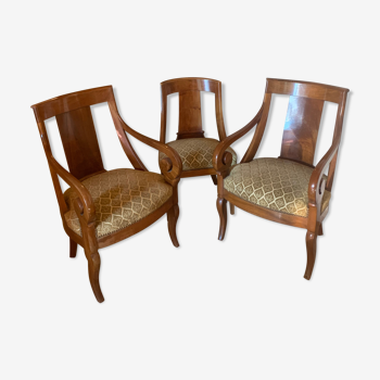 Set of empire period armchairs in excellent condition