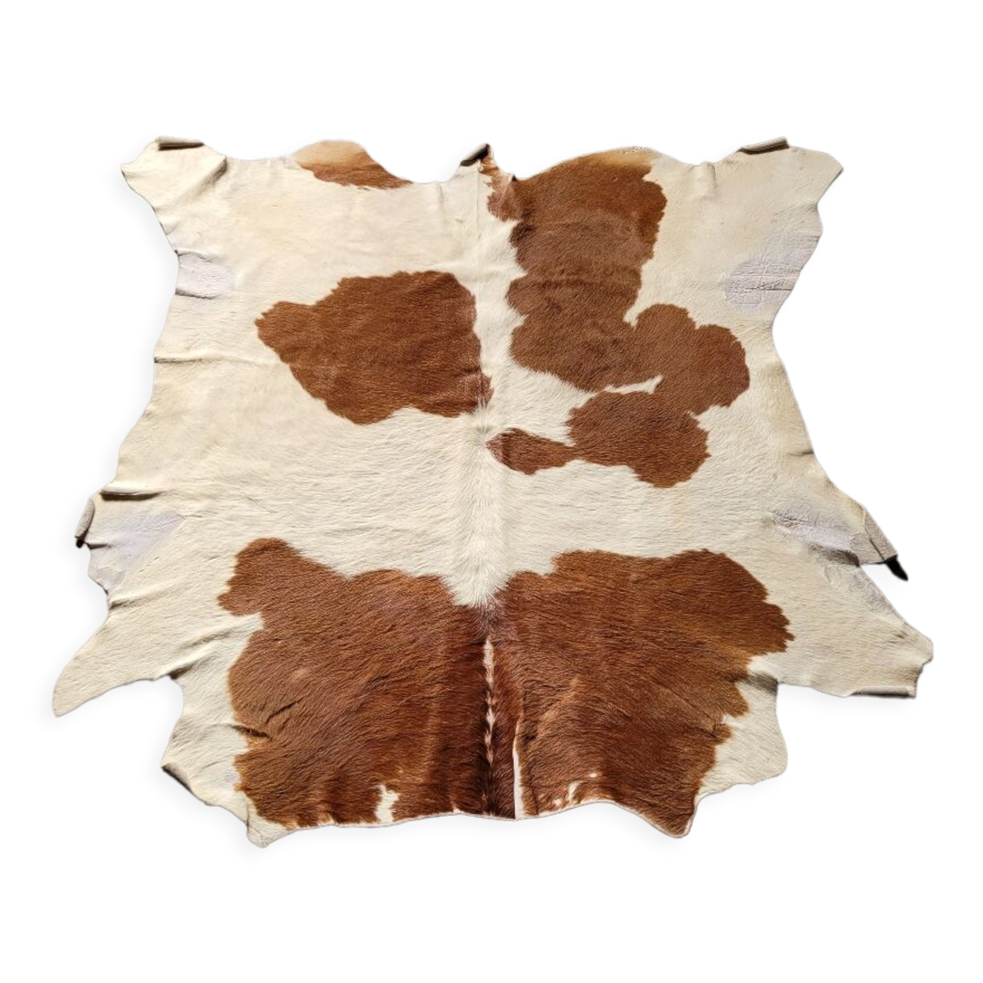Vintage cowhide rug 1970