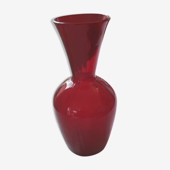 Vase en verre soufflé