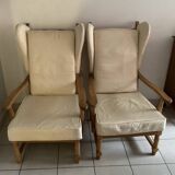 Pair of high chairs from the 50s/60s.