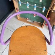Chaise écolier enfant Hitier vintage