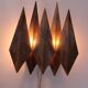 Danish Copper Walllamp from Svend Aage Holm Sorensen 1960