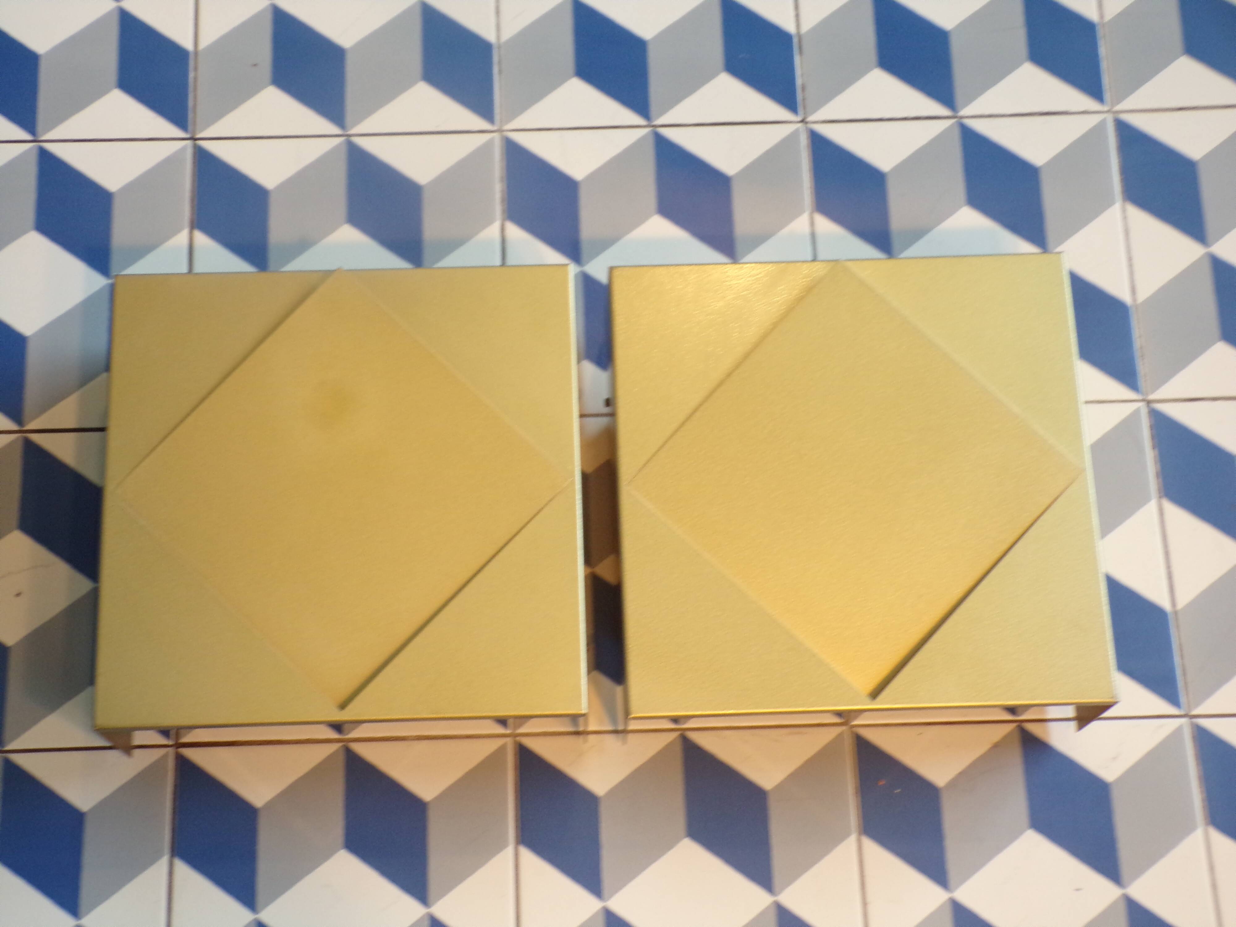 Pair of space age Raak wall lights C.1556