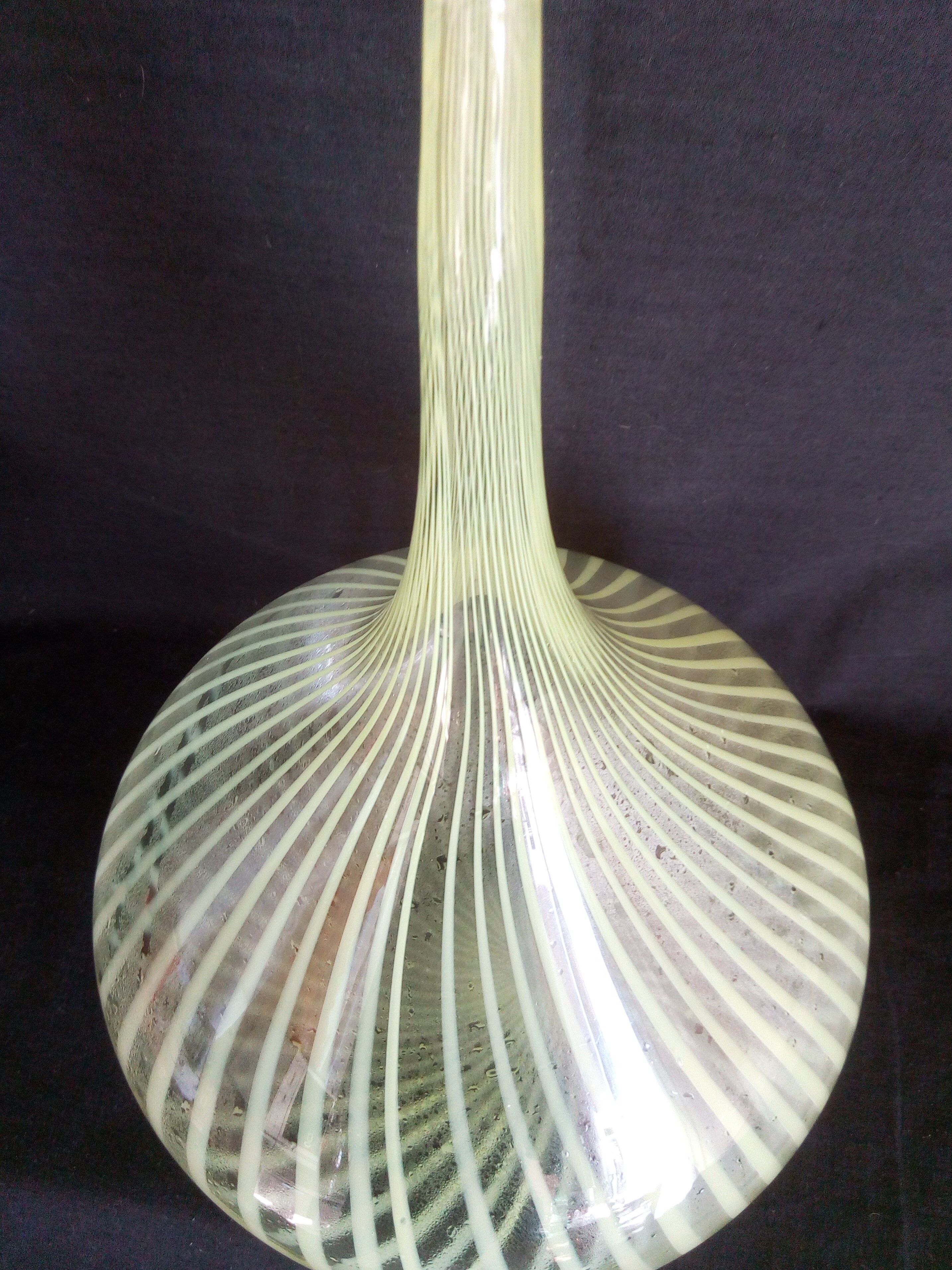 Soliflore vase in Murano glass