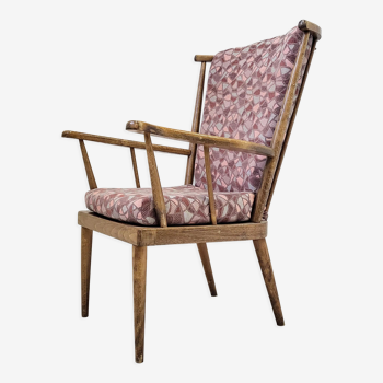 Fan armchair for Baumann vintage 1960