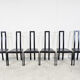Chaises de salle à manger vintage postmodernes, années 1980
