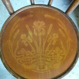 4 vintage bistrot chairs