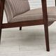 1970s, Danish highback armchair, furniture wool, teak wood, original.