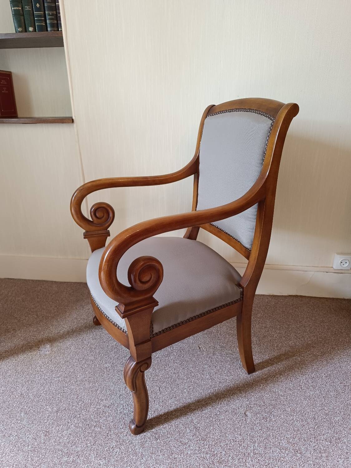 Empire style armchair