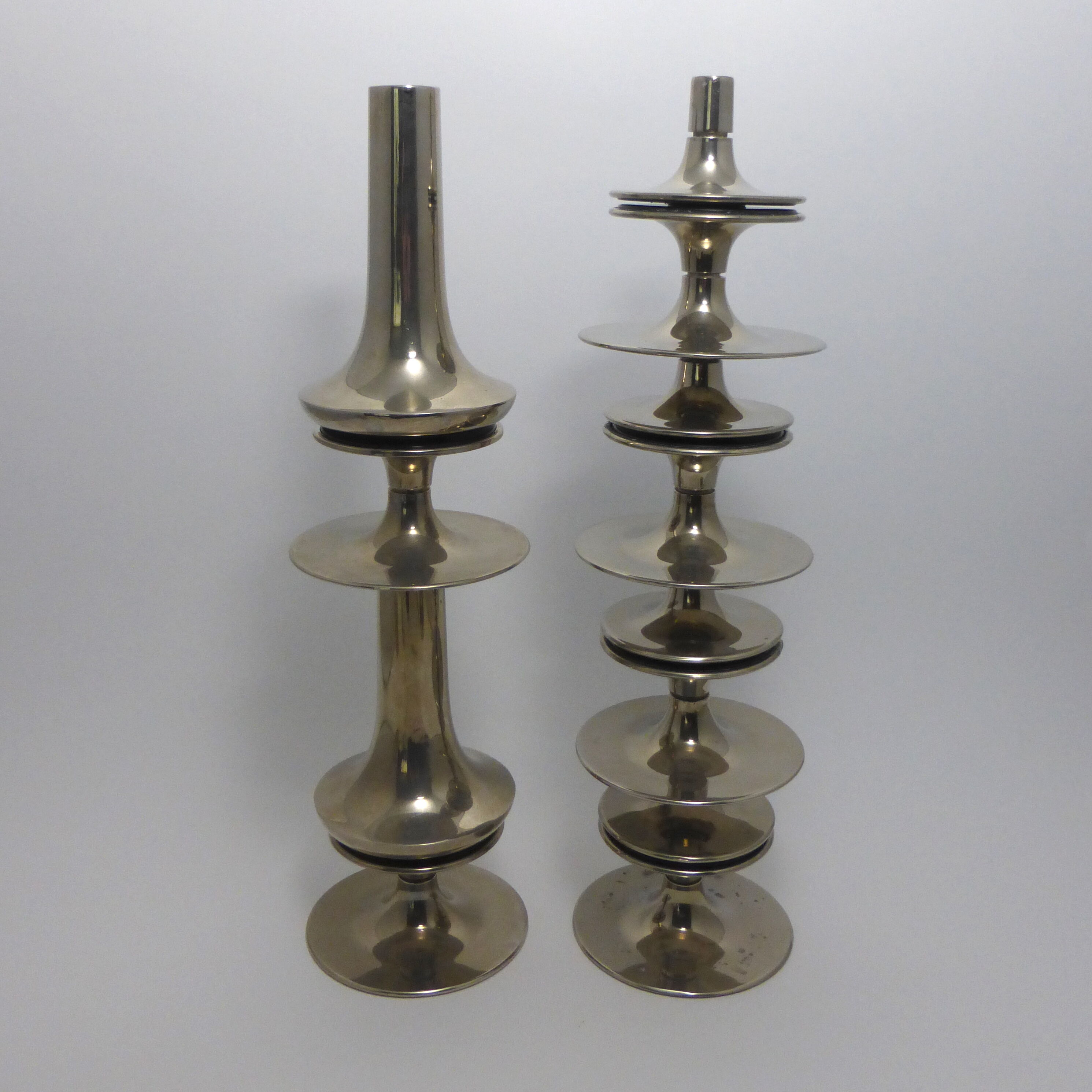 All S88 candlesticks and vases Nagel S880 - 1970's