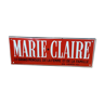 Enamelled plate "Marie-Claire"