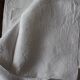 A set of 6 damask napkins Monograms MM