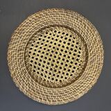 Circular tray canné