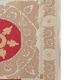 Vintage hand-embroidered tribal tapestry 135x142 cm