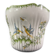 Moustiers earthenware flowerpot