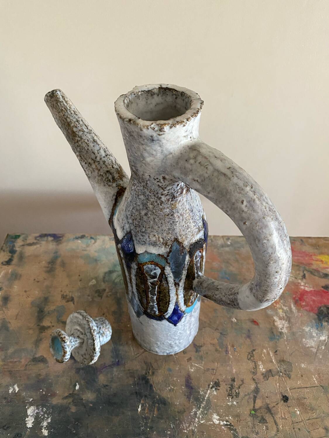 Fernande Kohler pichet ou cafetière 1950
