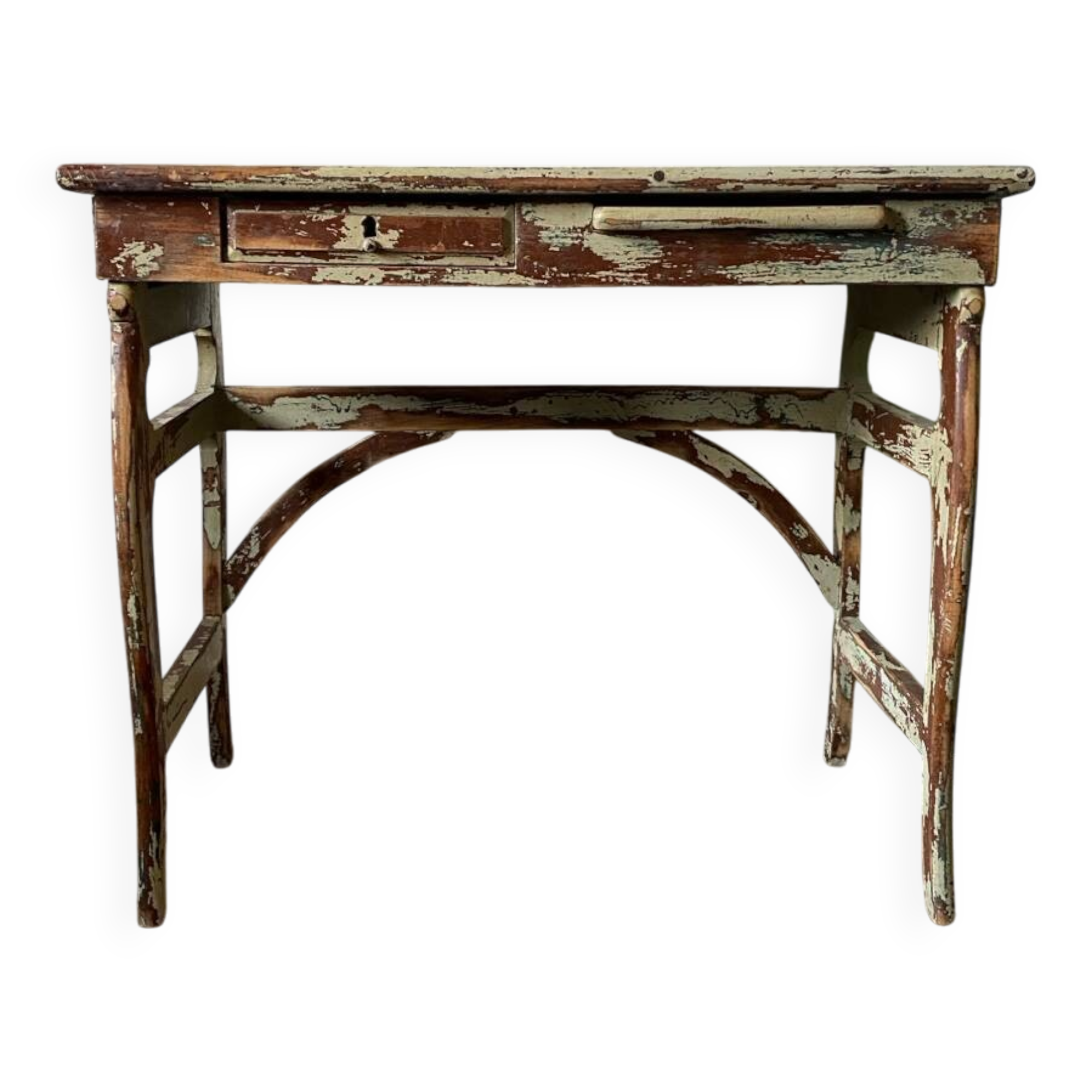 Antique patinated desk