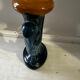 Vintage ceramic organic candlestick