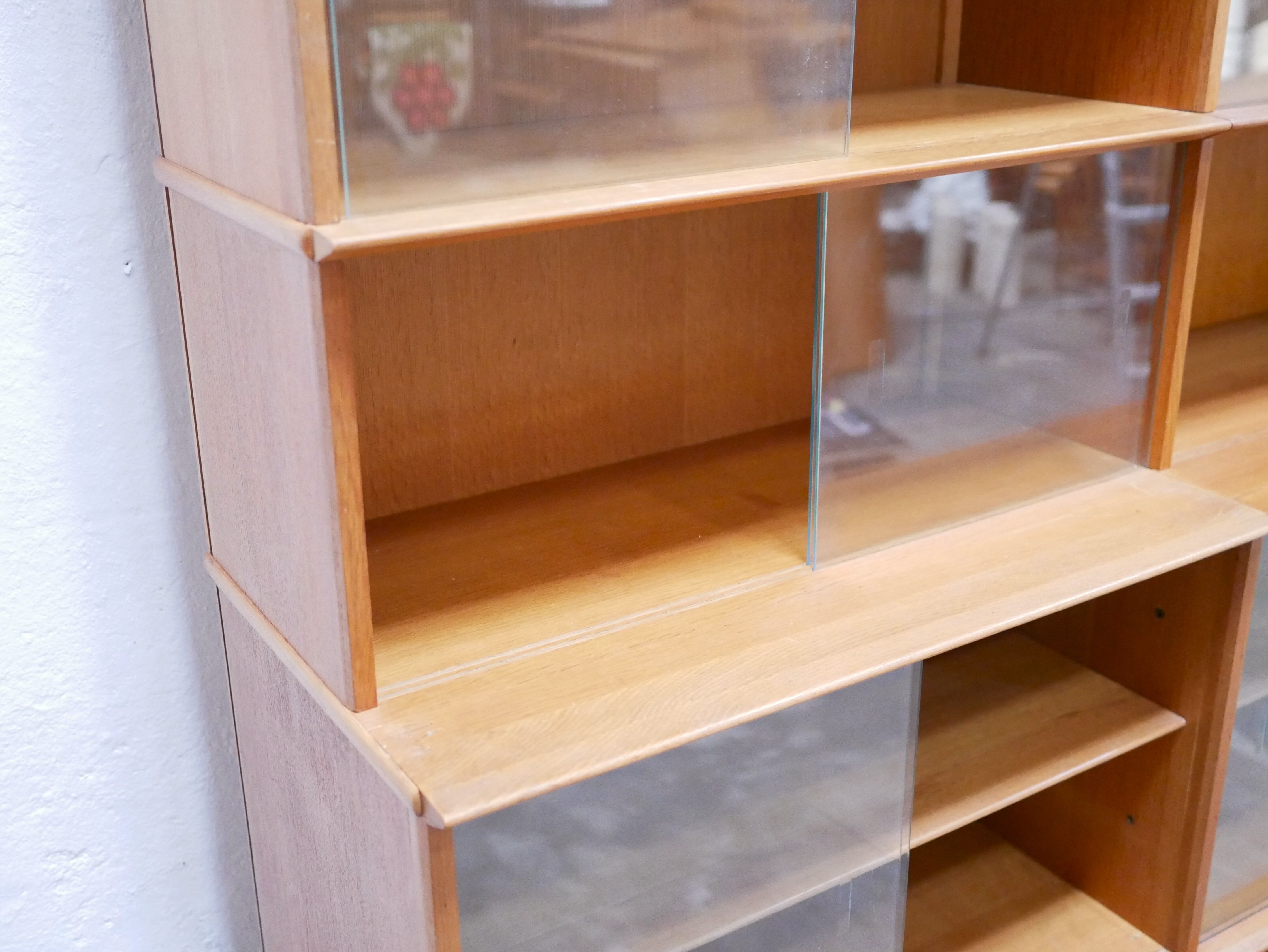 Showcase bookcase by Didier Rozaffy for Meubles Oscar editions