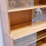 Showcase bookcase by Didier Rozaffy for Meubles Oscar editions