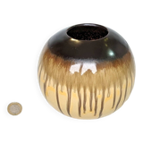 Glazed ceramic ball vase from the Broste Copenhagen brand