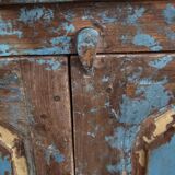 Ancienne armoire du Rajasthan en teck birman